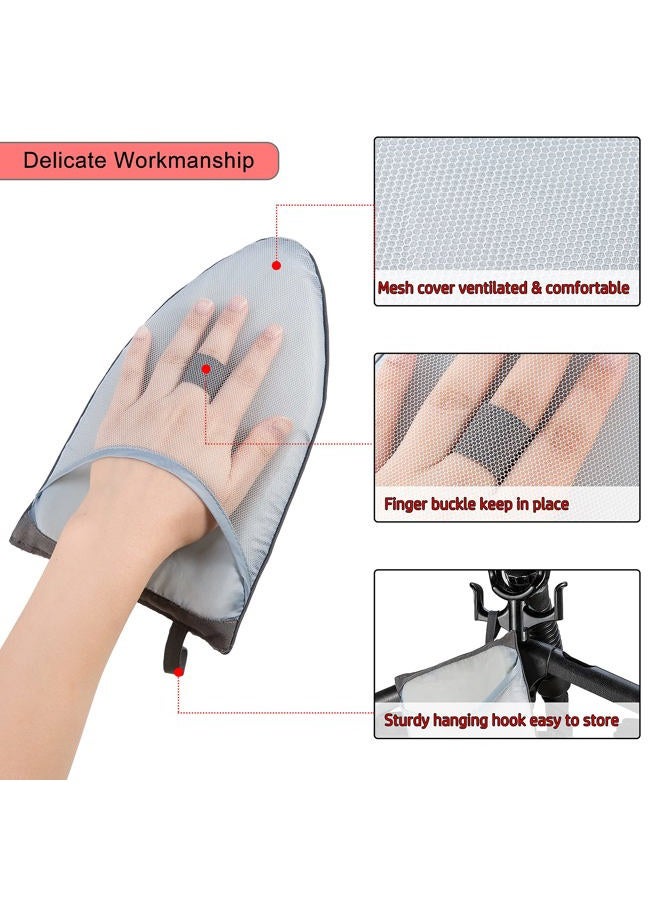 CINPIUK Garment Steamer Ironing Gloves - Anti-Steam, Heat Resistant Mitt - Steamer Accessories for Clothes - Image 2